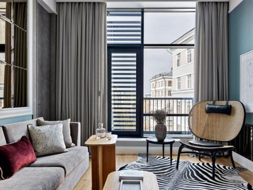 Стильная квартира площадью 42 м 2. 01