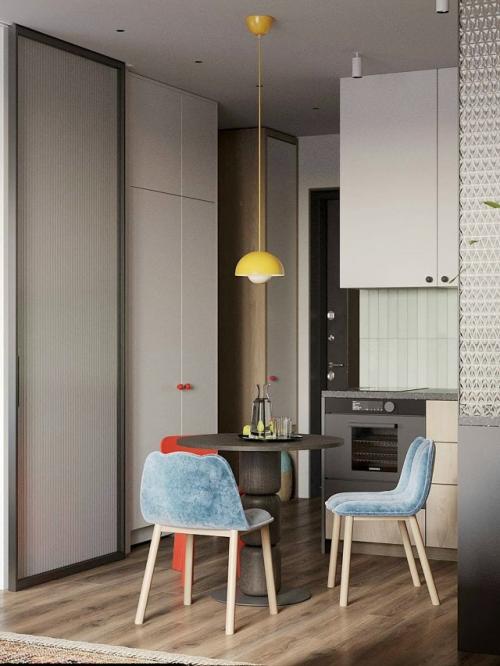 Интерьер наполнен гармонией и спокойствием - здесь каждая деталь словно поддерживает атмосферу единства, уюта и тихого домашнего тепла. 07