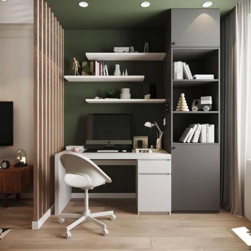 Уютная детская с отличным зонированием. 01