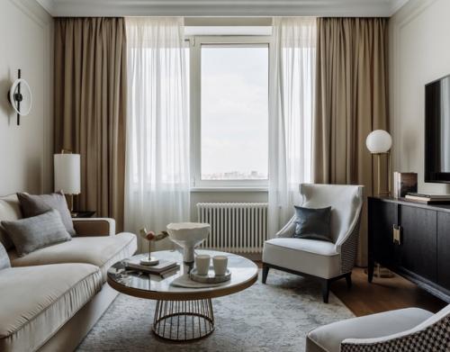 Стильная трехкомнатная квартира, площадью - 76 кв.