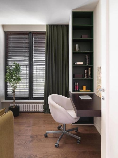 Для кота и его хозяйки: уютная и спокойная квартира в Санкт-петербурге, где комфортно всем - и человеку, и хвостатому другу. 07