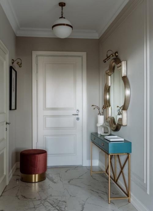 Стильная трехкомнатная квартира, площадью - 76 кв. 09