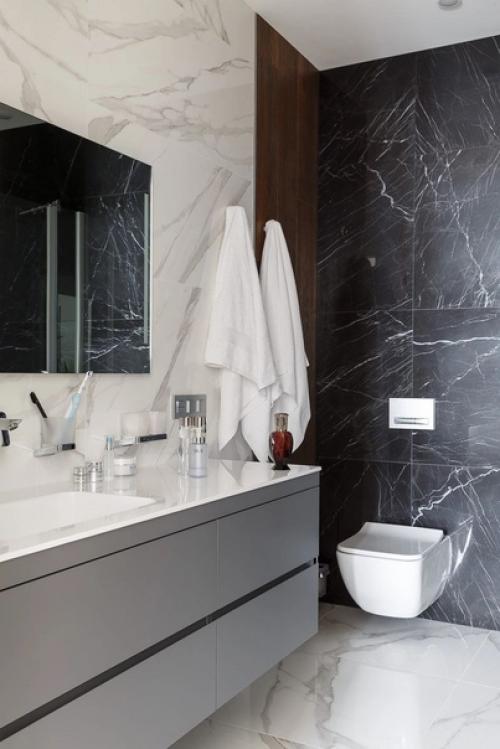 Сдержанный, спокойный и элегантный интерьер без ощущения Визуального Шума. 09