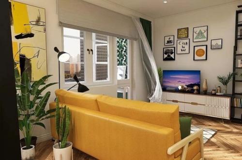 Яркая квартира, площадью - 33, 55 кв. 01