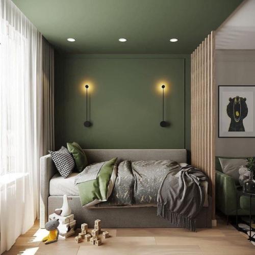 Уютная детская с отличным зонированием. 03