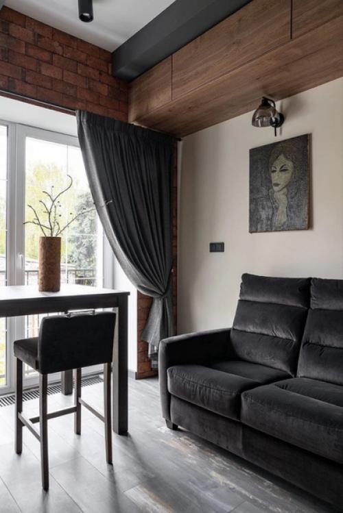 Квартира - студия, площадью - 30 кв. 03