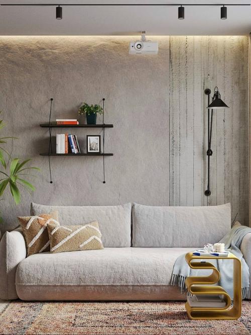 Интерьер наполнен гармонией и спокойствием - здесь каждая деталь словно поддерживает атмосферу единства, уюта и тихого домашнего тепла. 04