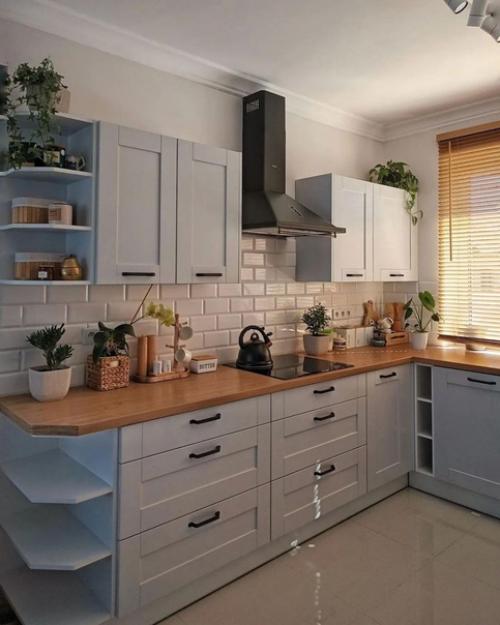 Проект уютной кухни.