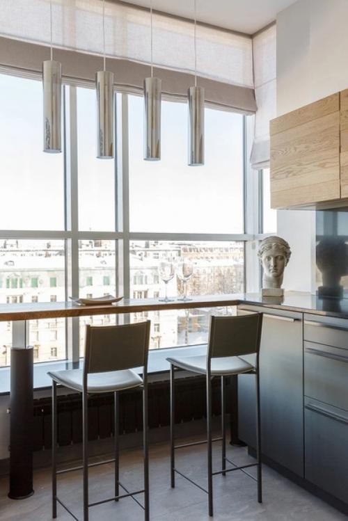 Сдержанный, спокойный и элегантный интерьер без ощущения Визуального Шума. 04