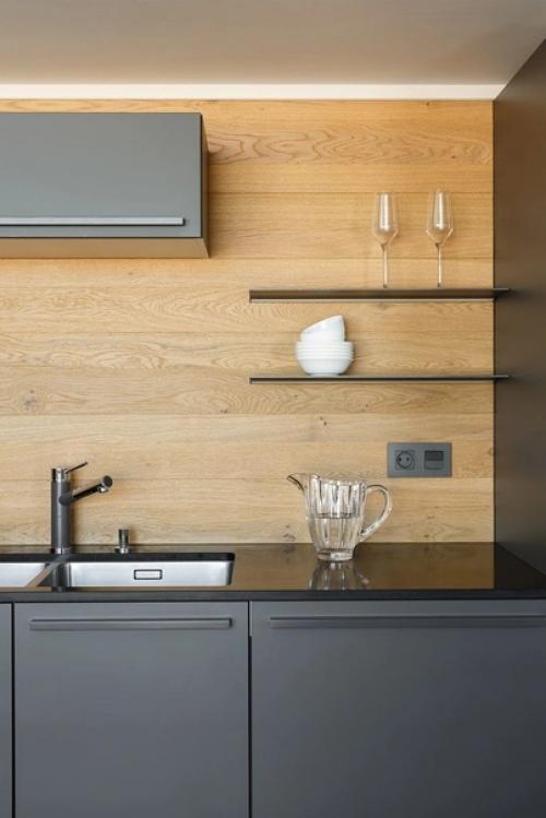 Сдержанный, спокойный и элегантный интерьер без ощущения Визуального Шума. 01