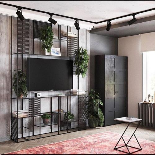 Детская для девочки подростка в стиле лофт. 01