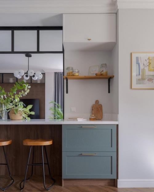 Уютный интерьер с элементами американской классики необыкновенно. 02