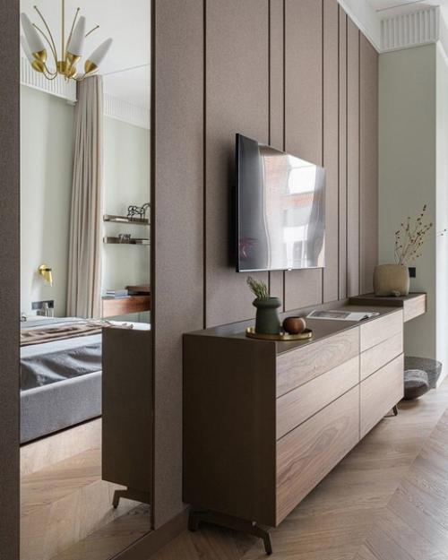 Комфортное пространство для жизни, спокойное, без ультрамодных решений. 02