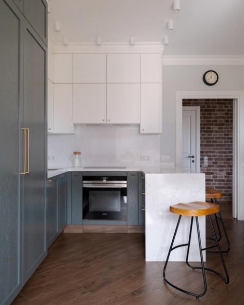 Уютный интерьер с элементами американской классики необыкновенно. 01