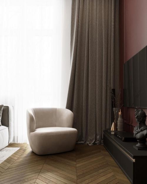 Кухня - гостиная, площадью - 18, 8 м. кв. 04