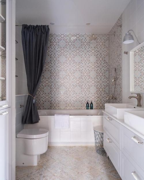 Уютный интерьер с элементами американской классики необыкновенно. 05