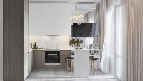 Квартира - студия площадью 28 кв. 02