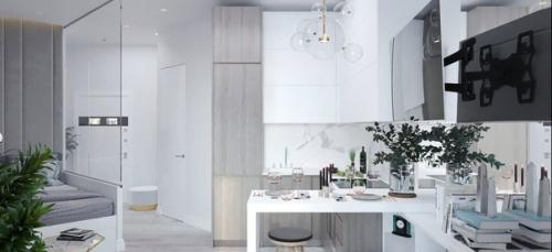 Квартира - студия площадью 28 кв. 03