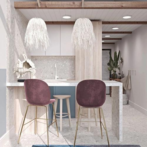 Уютная, атмосферная квартира - студия, площадью - 44 кв. 01