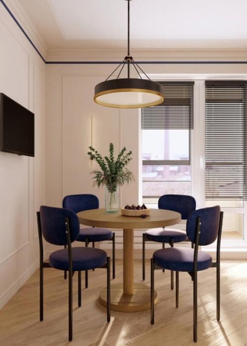 Однокомнатная квартира с изолированной кухней. 01