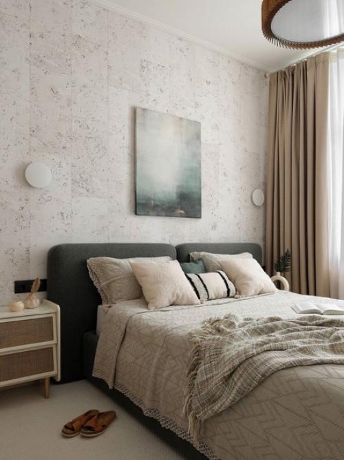 Подружить сканди, эко и минимализм с черными элементами так, чтобы квартира осталась светлой и уютной, кажется не самой простой задачей. 04