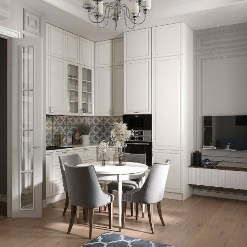 Однокомнатные квартиры особенно наглядно показывают, как архитектурная логика может компенсировать ограниченный метраж. 01