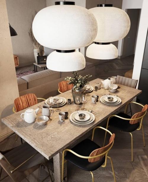 Кухня - гостиная и прихожая из одного проекта. 06