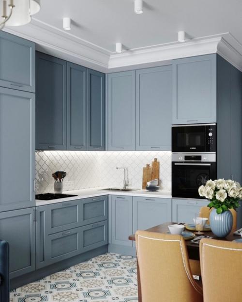 Кухня - гостиная, площадью - 21 кв. 01