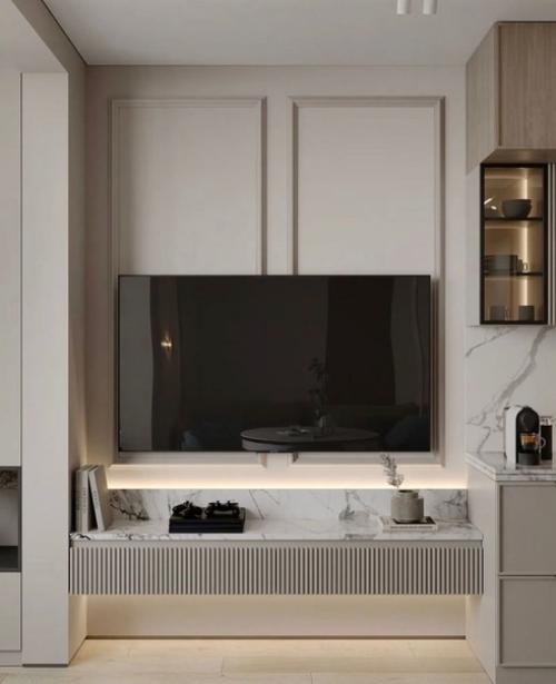 Кухня - гостиная, площадью - 28 кв. 02