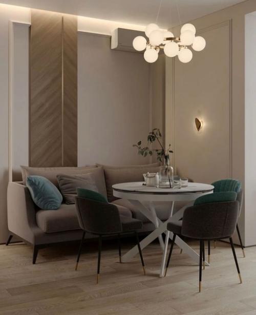 Кухня - гостиная, площадью - 28 кв. 08