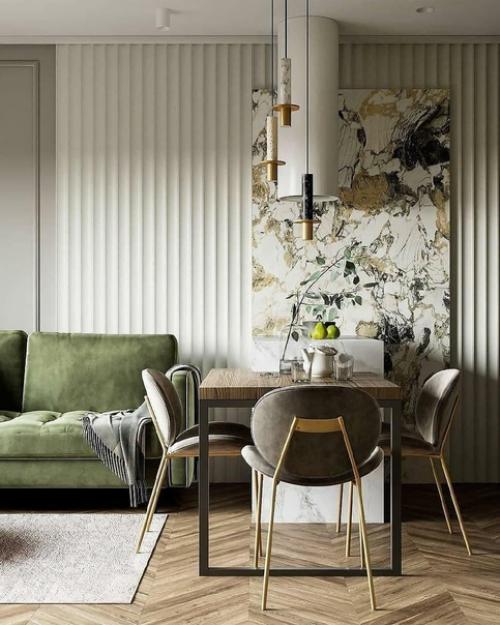 Кухня с интересной обеденной зоной! 02