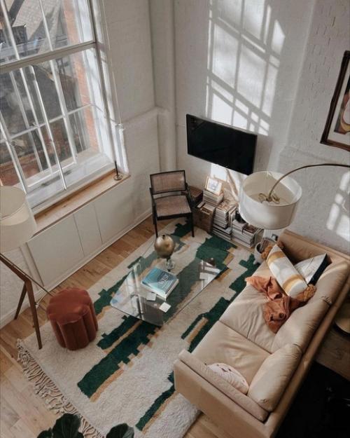 Атмосферная двухуровневая квартира. 06