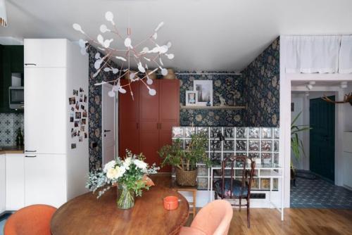 Интерьер квартиры - студии площадью - 32 кв. 03