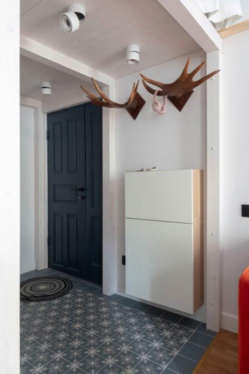 Интерьер квартиры - студии площадью - 32 кв. 04