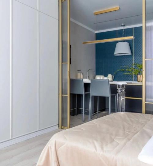 Квартира - студия, площадью - 33 кв. 02