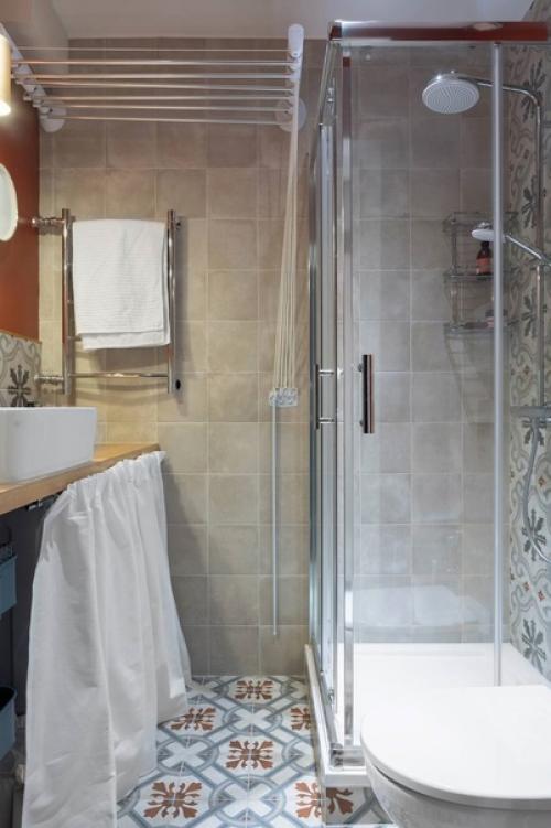 Интерьер квартиры - студии площадью - 32 кв. 06