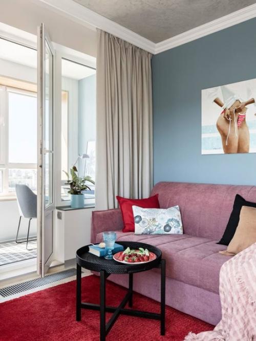 Уютная квартира - студия, площадью 30 кв. 04