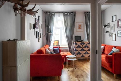 Интерьер квартиры - студии площадью - 32 кв. 01