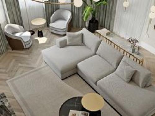 Элегантная гостиная комната. 04