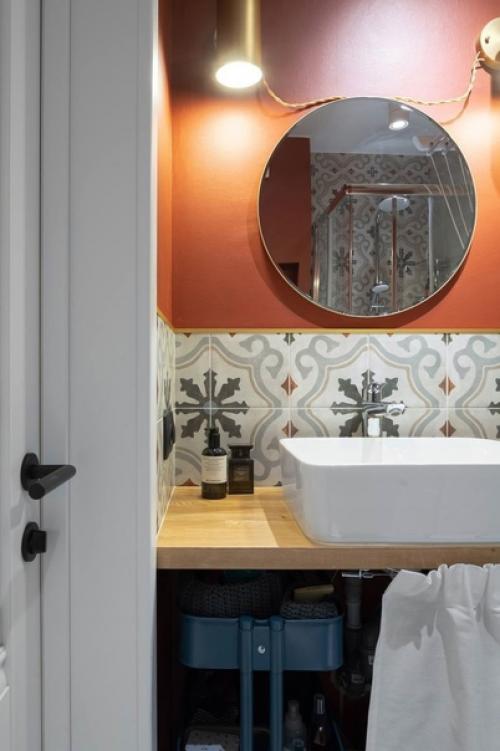 Интерьер квартиры - студии площадью - 32 кв. 07