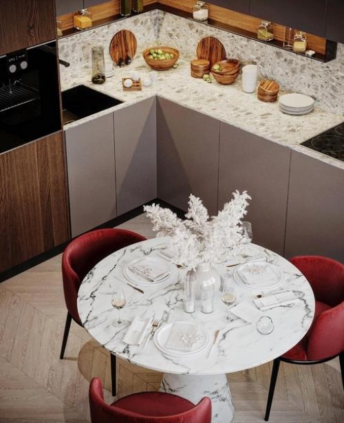 Кухня и спальня из одного проекта. 02