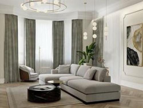Элегантная гостиная комната. 02