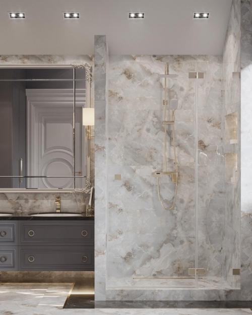 Ванная комната в загородном доме. 02