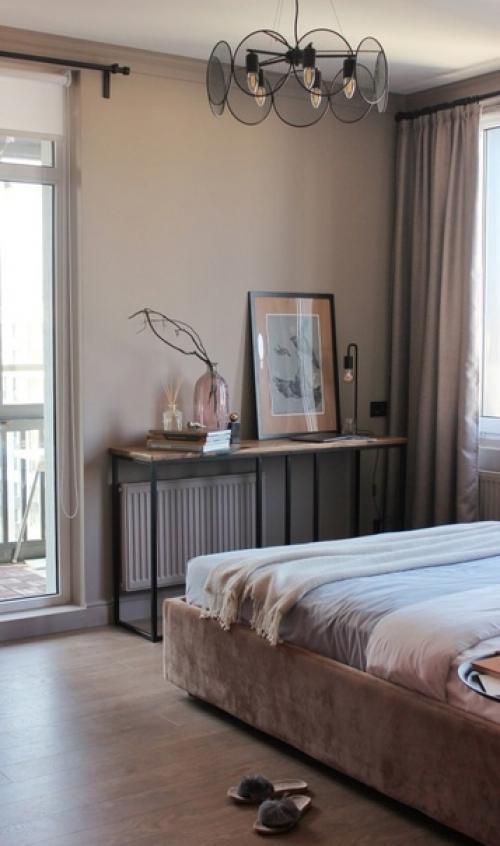 Комфортный и практичный интерьер трехкомнатной квартиры, площадью: 104 кв. 04