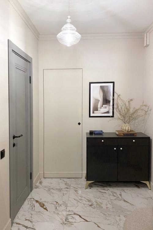 Комфортный и практичный интерьер трехкомнатной квартиры, площадью: 104 кв. 08