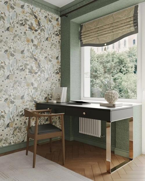 Квартира, которая идеально подходит для студента, так как дизайн необычный, лёгкий, но в то же время атмосферный и уютный. 04