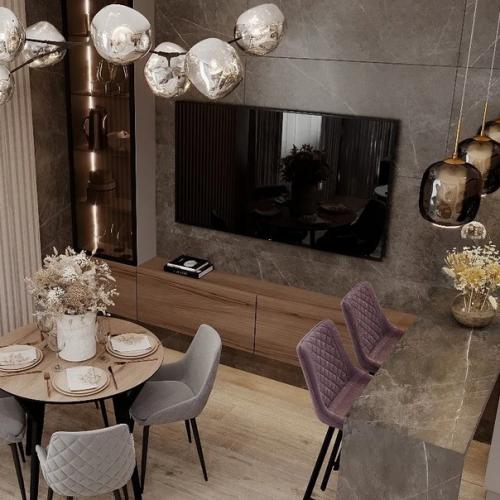 Дизайн кухни в современном стиле.