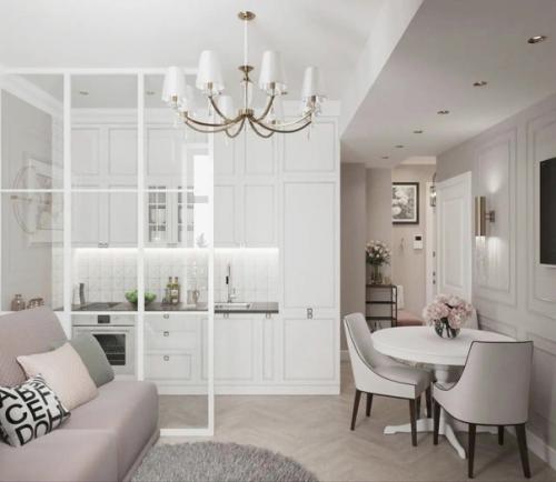 Небольшая квартира, общей площадью 39 кв. 04