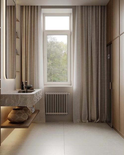 Интерьер гостевого санузла. 05