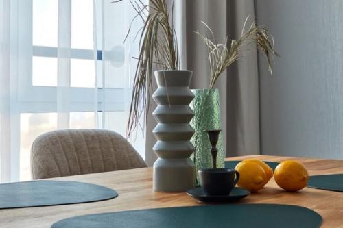 Зелёная кухня площадью: 23 кв. 04